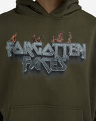 Forgotten Faces Forgotten Biker Hoodie FOFUS158-00176 Green 3