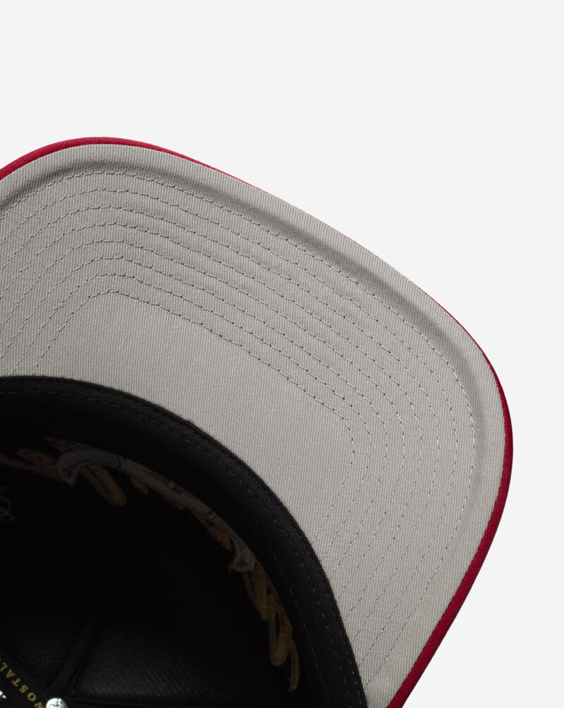 Mitchell  Ness Chicago Bulls Trucker City Shine Adjustable Hat HT14766-CBUBKRD Black 4