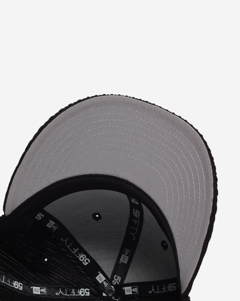 New Era 59Fifty Boston Red Sox Chenille Cord Fitted Hat 60769967 Black 4