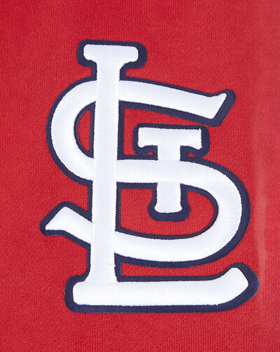 St. Louis Cardinals Mash Up Rib Fleece Pull Over Hoodie