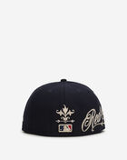 New Era 59Fifty Boston Red Sox Embroidery Wordmark Fitted Hat 60792432 Blue 3