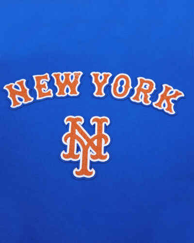 New York Mets Classic Fleece Pull Over Hoodie 