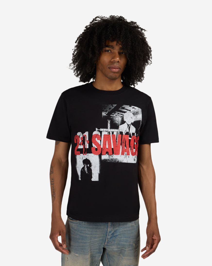 Shop Graphic Tees 21 Savage Photo Tee 37861034 black | SNIPES USA