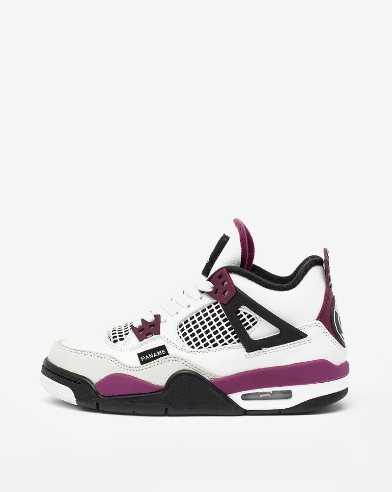 Jordan Grade School Retro Air Jordan 4 "PSG" CZ6509-100 White 1