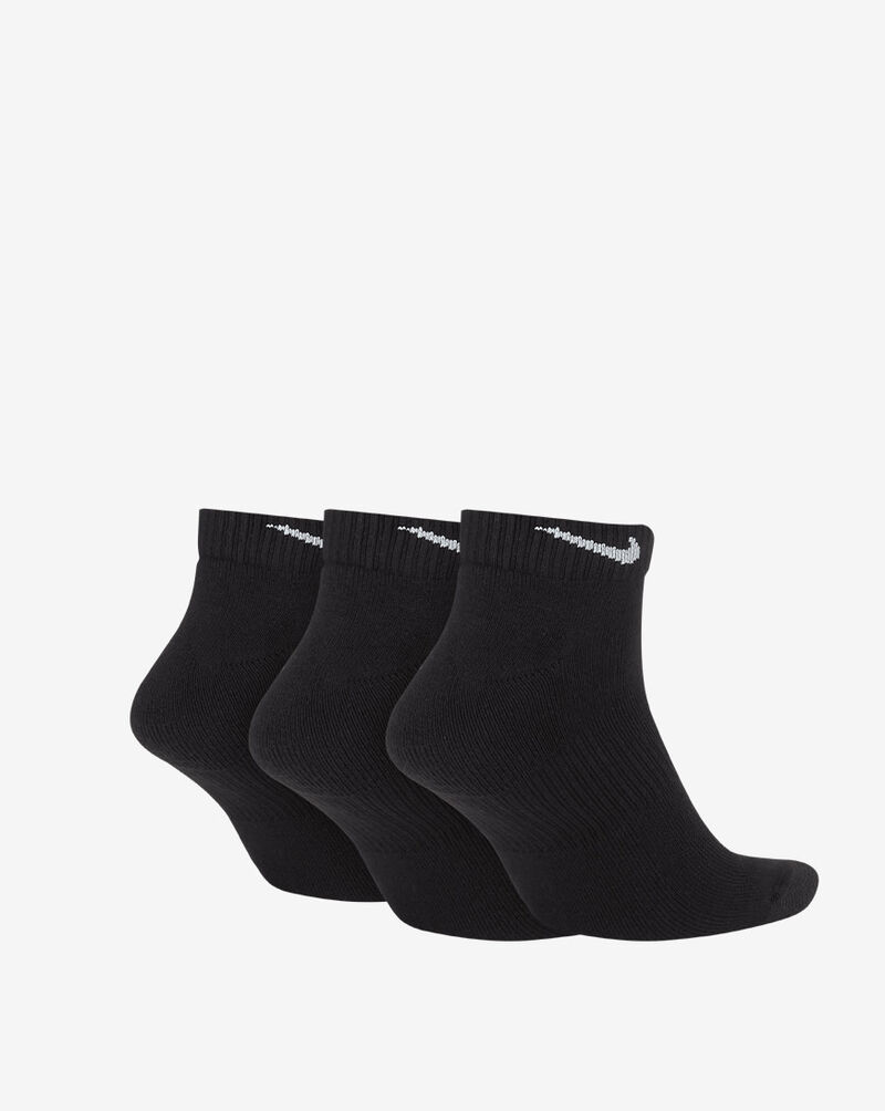 Nike Everyday Plush Cushion 3 Pack Ankle Socks SX7040-010 Black 2