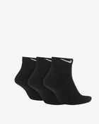 Nike Everyday Plush Cushion 3 Pack Ankle Socks SX7040-010 Black 2