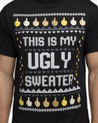 Mister Tee Ugly Sweater Border Tee MTUS263-USBLK Black 3