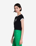 Cropped Ringer Tee