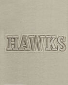 Atlanta Hawks Neutral Drop Shoulder Fleece Crewneck