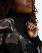 Smoke Rise Reflective Cropped Nylon Camo Panel Jacket RWW26F337SN Camo 3