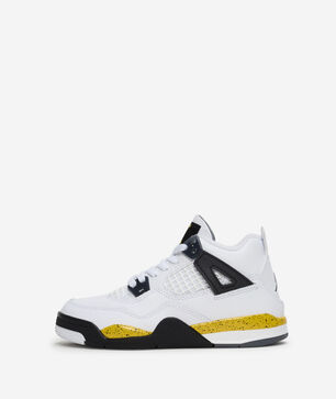 Little Kids' Air Jordan 4 Retro "Tour Yellow"