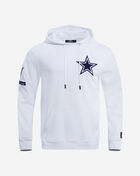 PRO STANDARD Dallas Cowboys Classic Chenille Double Knit Pull Over Hoodie FDC5410295-WHT White 1