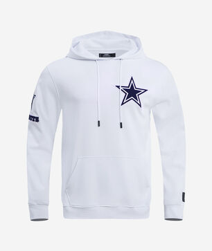 Dallas Cowboys Classic Chenille Double Knit Pull Over Hoodie