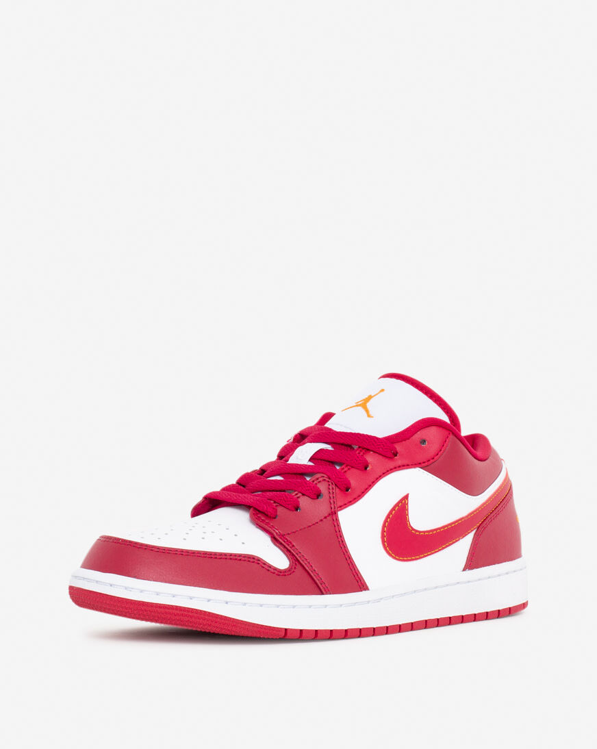 Brand New Nike Air Jordan Low Cardinal Red Light Curry White 553558607