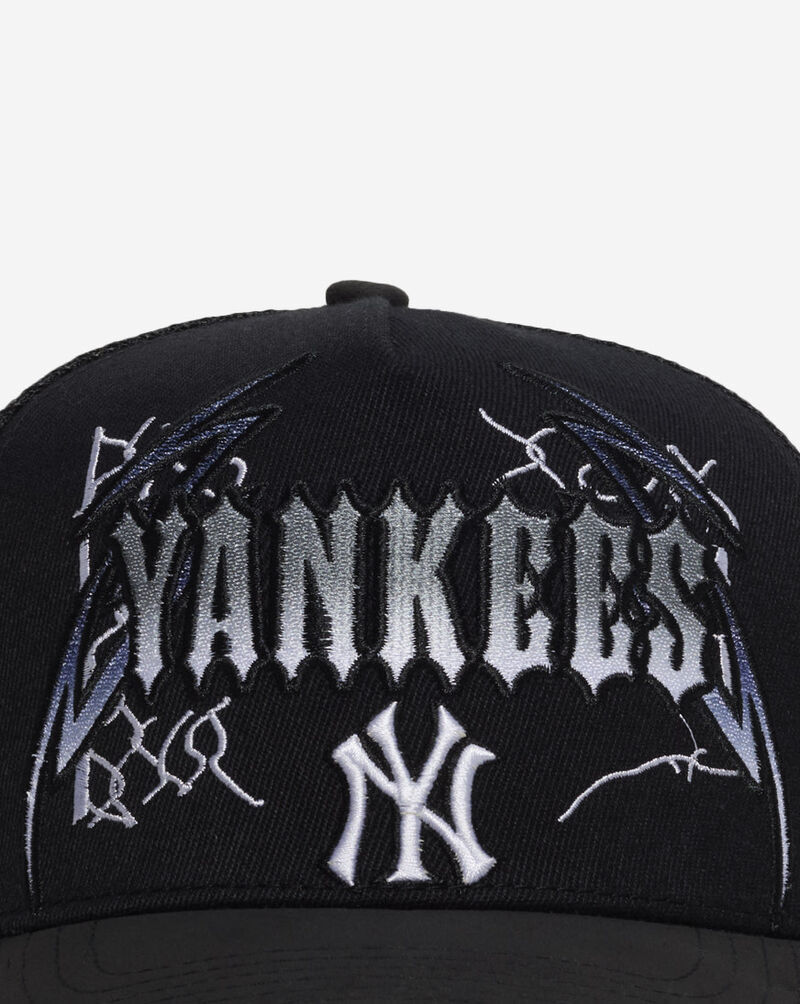 PRO STANDARD New York Yankees Breakout Wool Blend Pro Pinch Snapback Hat LNY7316658-BLK Black 2