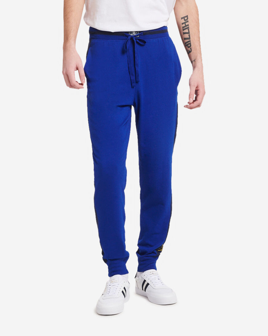 Royal blue polo top joggers