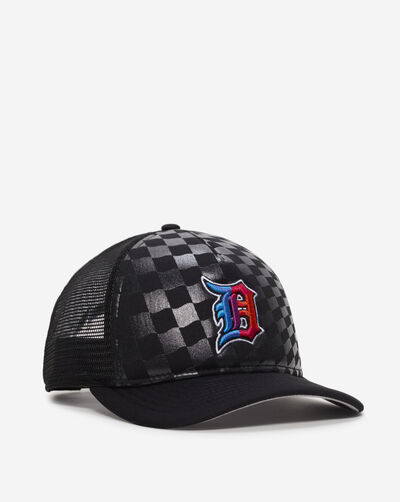 9Forty A-Frame Detroit Tigers Raceway Snapback Hat