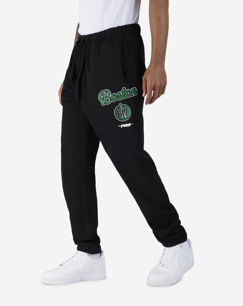 PRO STANDARD Boston Celtics Area Code Sweatpants BBC4515743-BLK Black 3