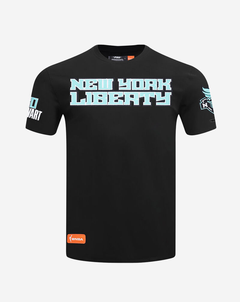 PRO STANDARD New York Liberty Breanna Stewart #30 Classic Player Single Jersey Tee WNL170296-BLK Black 1