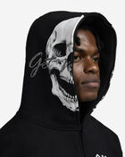 Hasta Muerte Full Zip Skull Hoodie HM0CT001-BLK Black 4