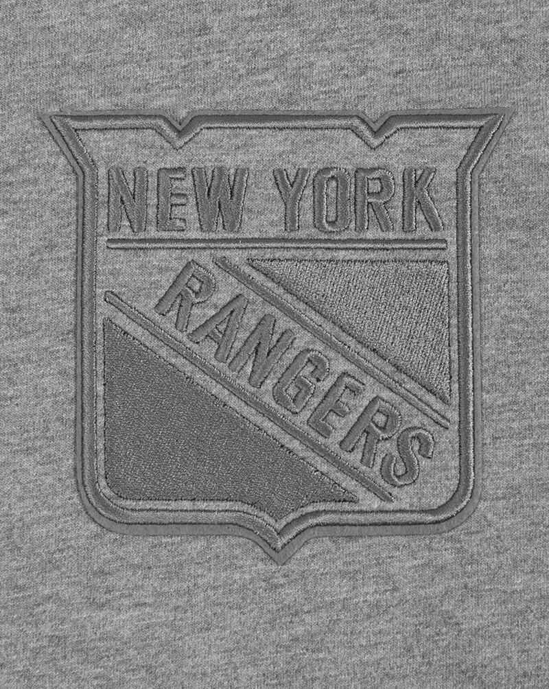 PRO STANDARD New York Rangers Neutral Drop Shoulder Tee HNR164365-DHG Grey 4