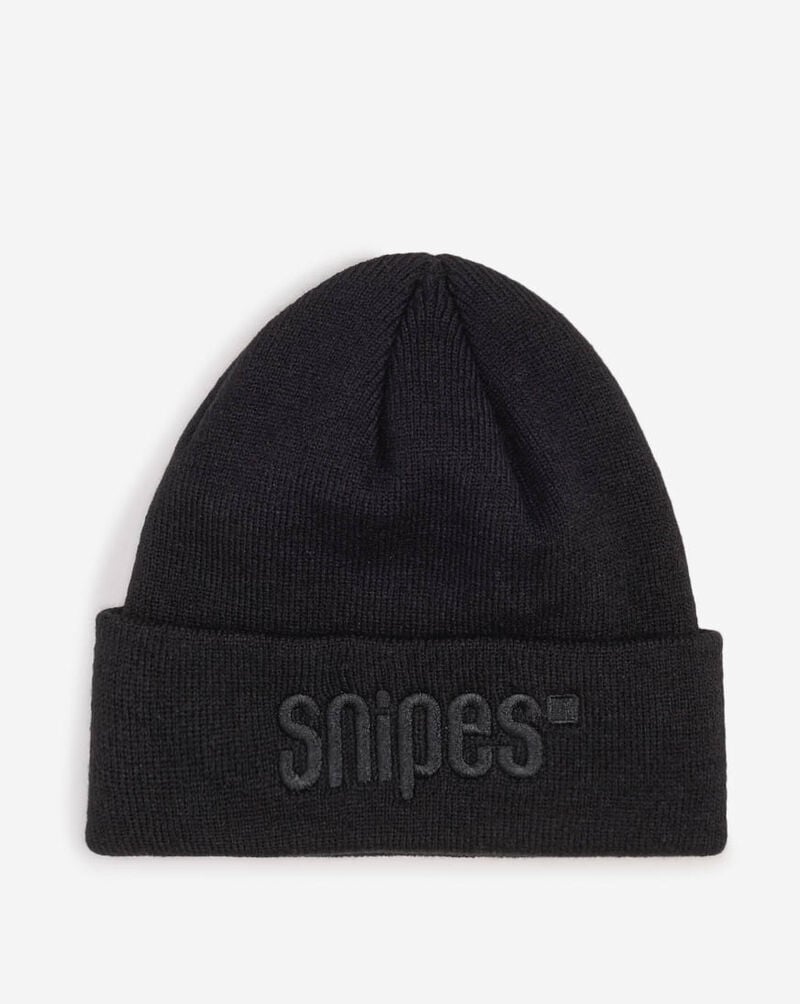 SNIPES Black Beanie ECOMSNPGWPHO24 Black 1