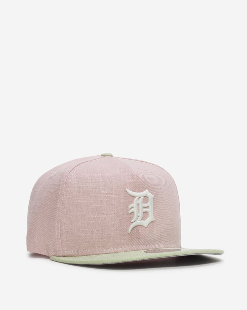 New Era 9Fifty Detroit Tigers A-Frame Snapback Hat 60945075 Pink 1