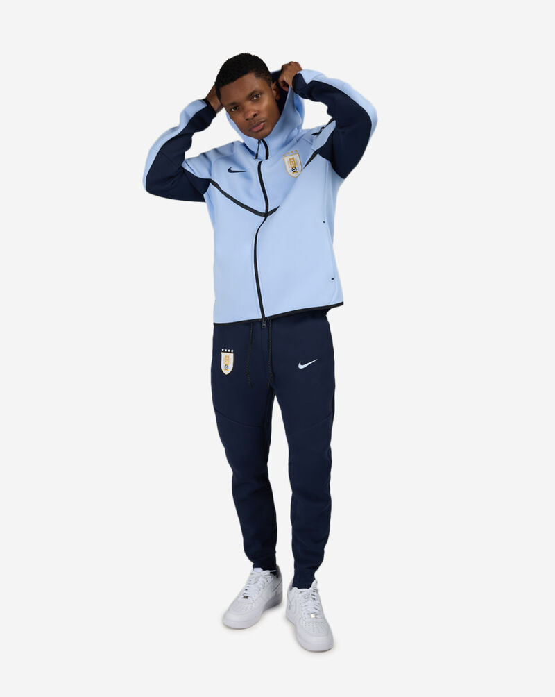 Nike Uruguay Tech Fleece Soccer Joggers IO4721-451 Blue 4
