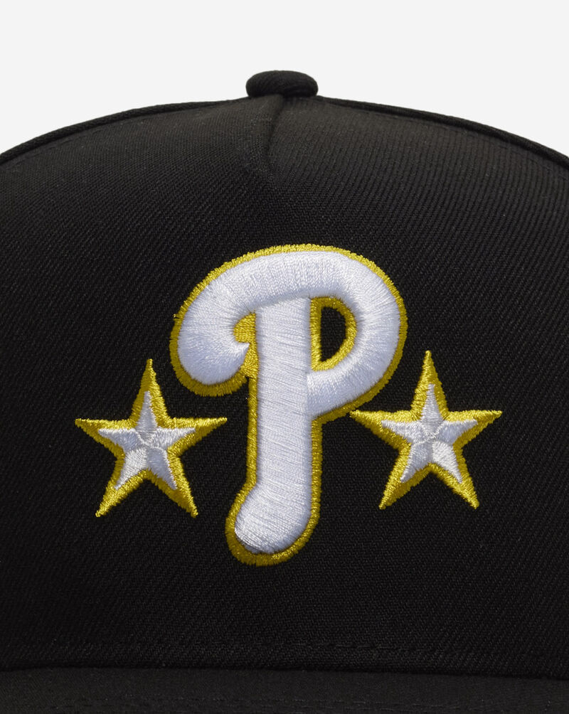 New Era 9Fifty Philadelphia Phillies A-Frame Snapback Hat 71078609 Black 2