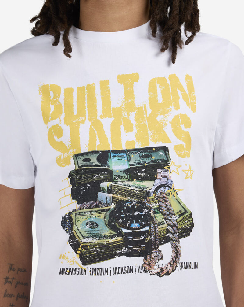 Mister Tee Built On Stacks Tee MTUS478-US-00220 White 3