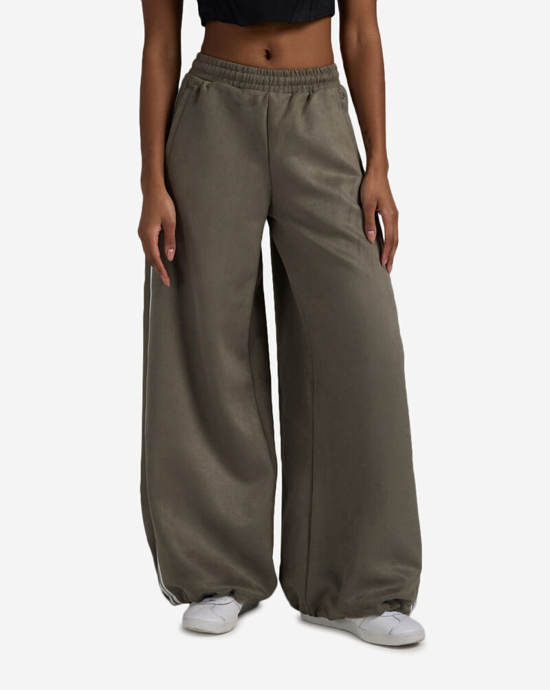 adidas Adilenium Season 6 Faux Suede Track Pant LH1927 Green 1