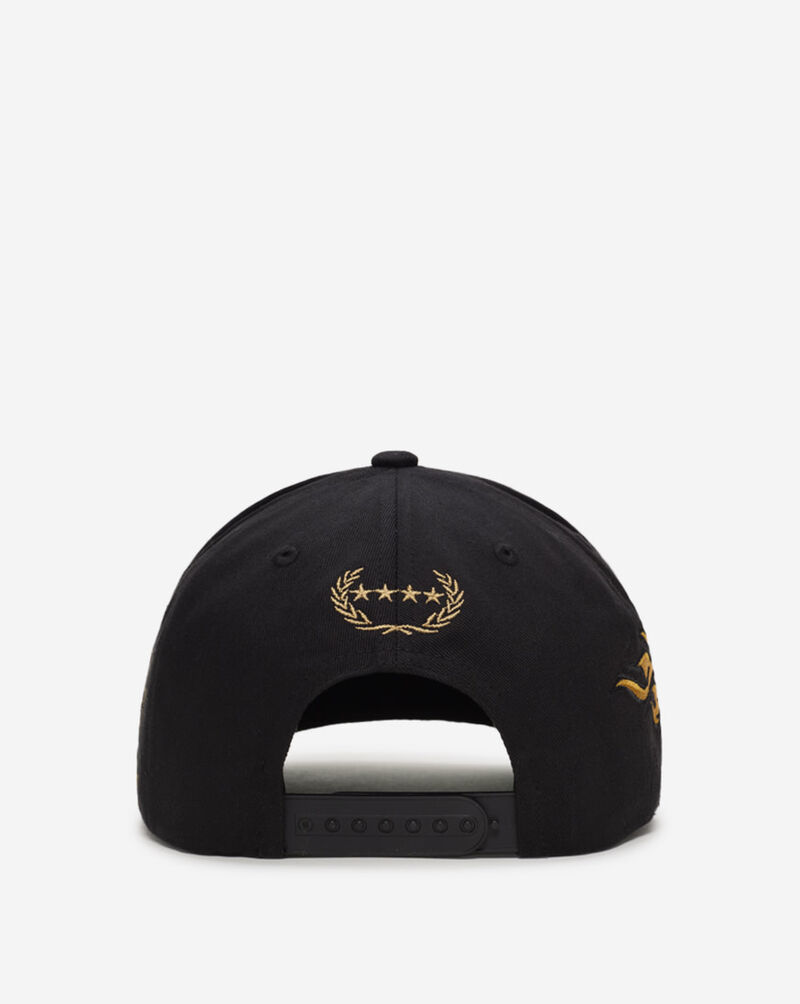 Field Grade Biker Club Twill Trucker Hat 1005445 Black 3