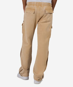 Washed Cargo Sweatpants