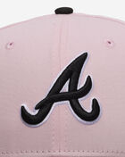 New Era 59Fifty Atlanta Braves Fitted Hat 70993467 Pink 2