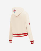 Philadelphia Phillies Retro Classic Fleece Cropped Pullover Hoodie