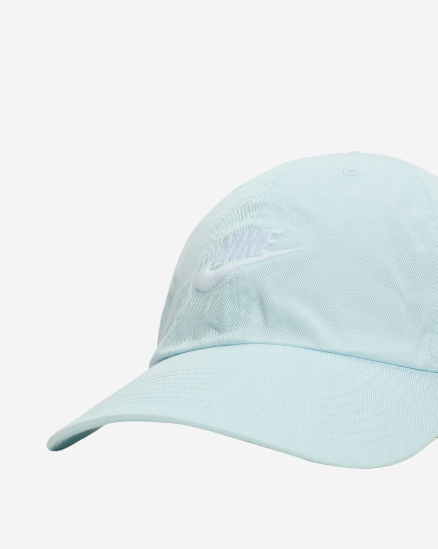 Shop Nike Club Unstructured Futura Wash Cap FB5368-474 blue