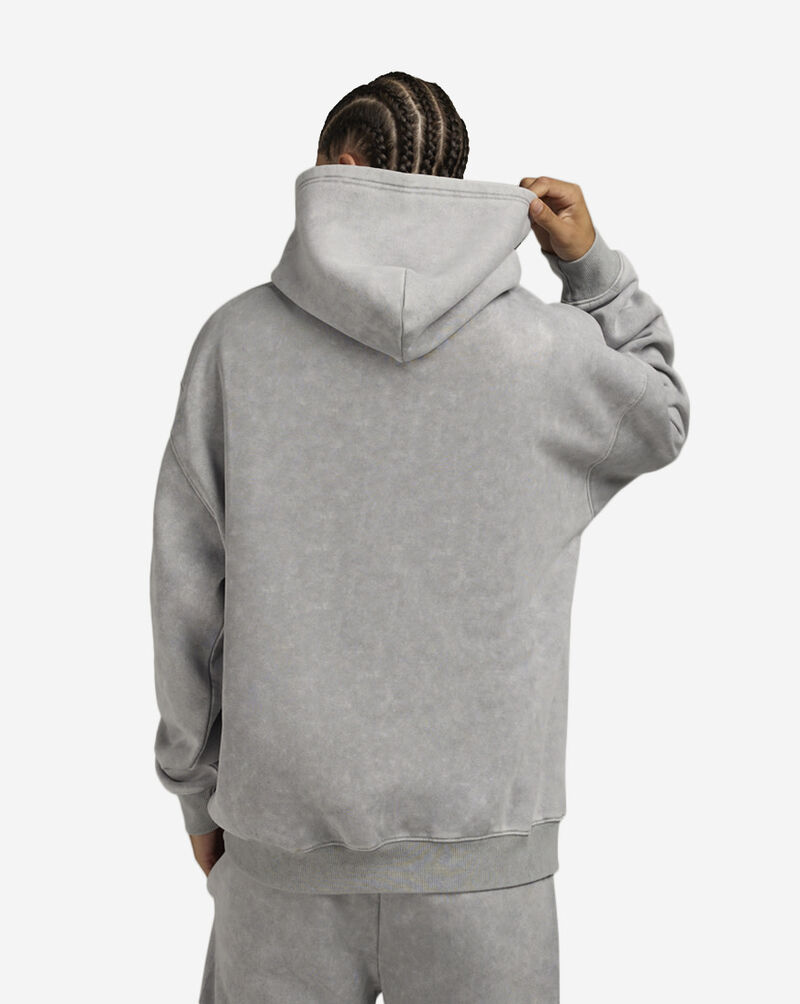 Von Dutch Printed Cross Hoodie 4VND2A5473-GRY Grey 2