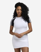 adidas Adicolor 3-Stripes Raglan Short Sleeve Dress JD0837 White 1