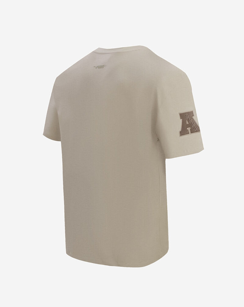 PRO STANDARD Buffalo Bills Neutral Drop Shoulder Tee FBB144733-TAU Beige 3