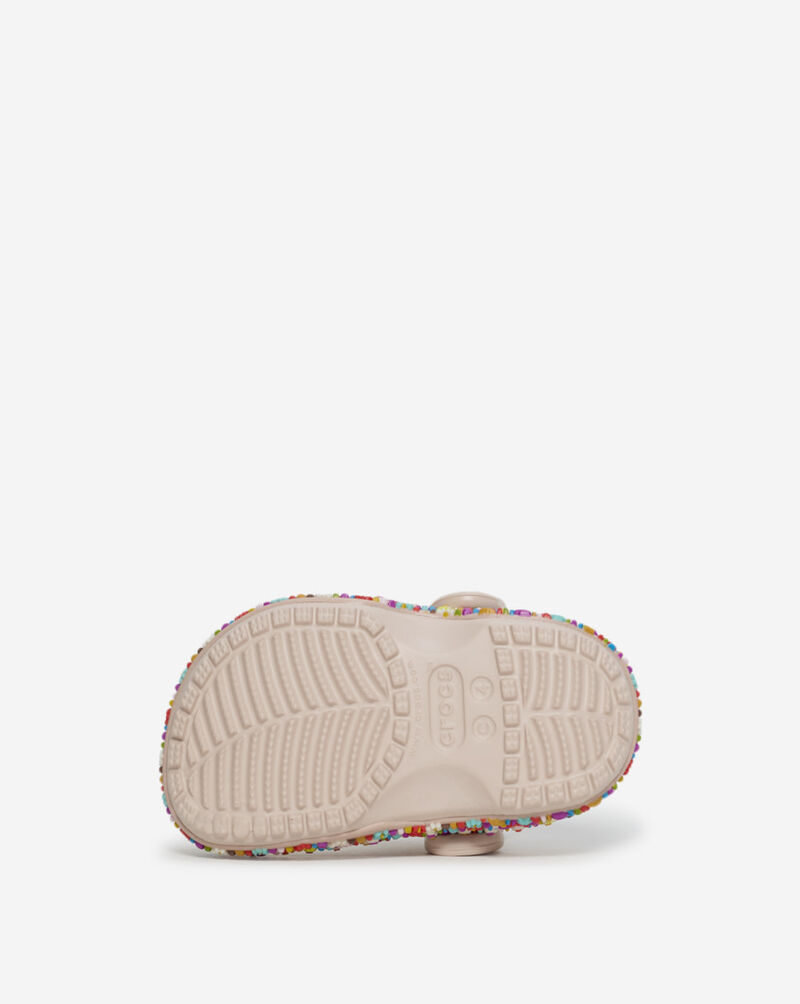 Crocs Toddler Classic Beaded Band Clog 211627-6UR Pink 6