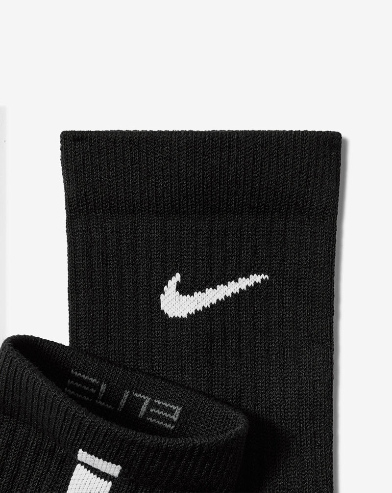 Nike Elite 2.0 Cushioned Crew Socks (1 Pair) HM0285-010 Black 2