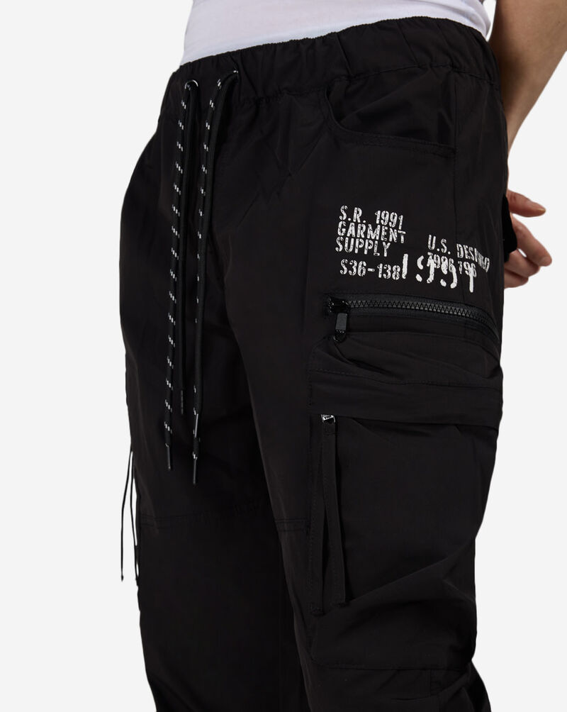 Smoke Rise Utility Windbreaker Pant WP26S483SN-BLK Black 3