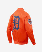 Detroit Tigers Big Logo Satin Jacket