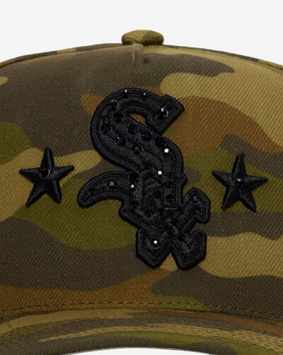 Chicago White Sox Pro Pinch Rhinestone Snapback Hat Chicago White Sox Pro Pinch Rhinestone Snapback Hat