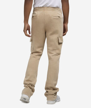 Rhinestone Dystopia Cargo Fleece Pant