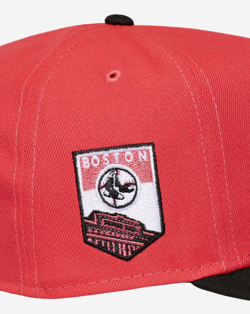 New Era 9Fifty Boston Red Sox A-Frame Snapback Hat 71012234 Orange 2