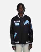 PRO STANDARD Detroit Lions Pro Area Code Varsity Jacket FDL6410446-BLK Black 1