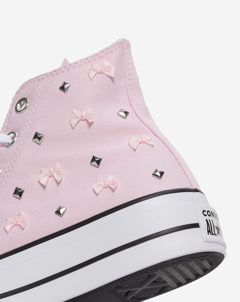 Converse Chuck Taylor All Star Lift Platform Bows And Studs A14532C Pink 8