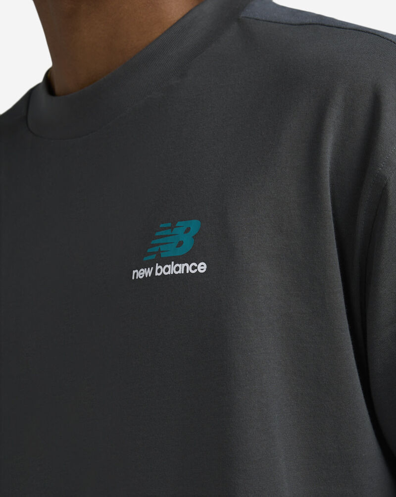 New Balance classics graphic tees nb m MT43526-GT Grey 3