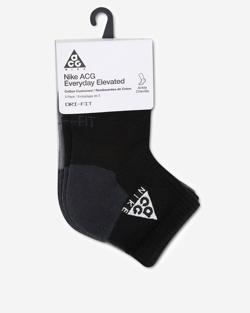 Nike Little Kids' Explore ACG 3Pk Ankle Socks BWPA00-023 Multi 3